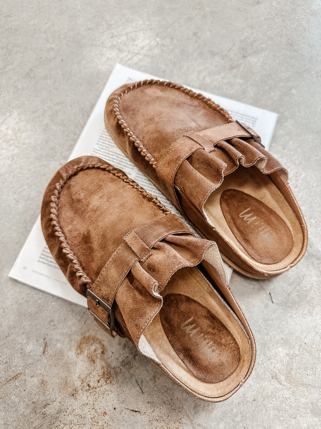 Joia Suede Clog
