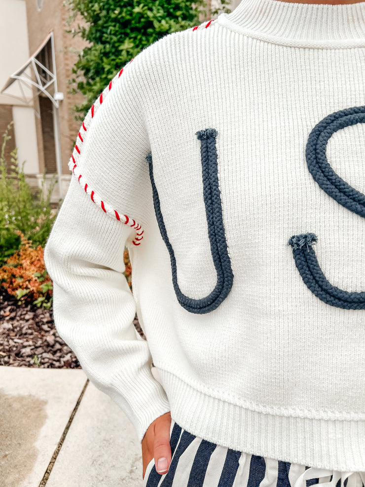 Life Of Liberty Rope Sweater
