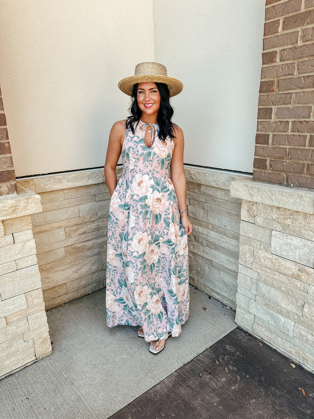 Callie Floral Maxi Dress