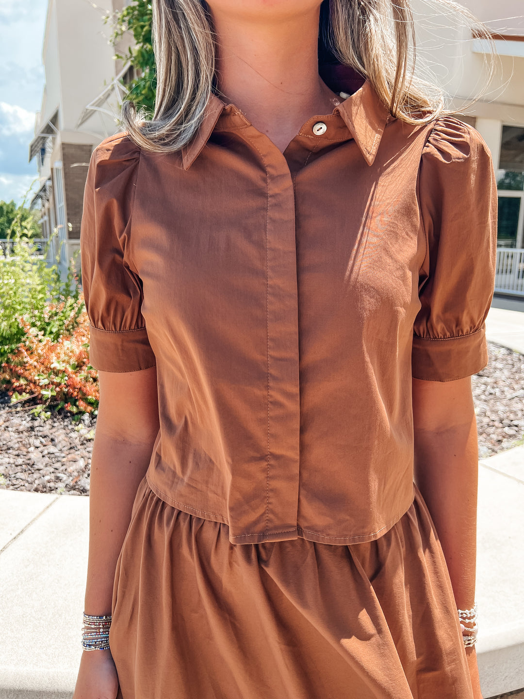 Miller Button Up Top