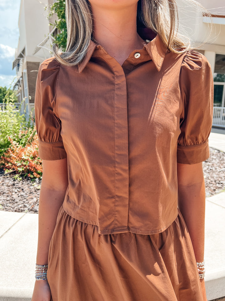Miller Button Up Top