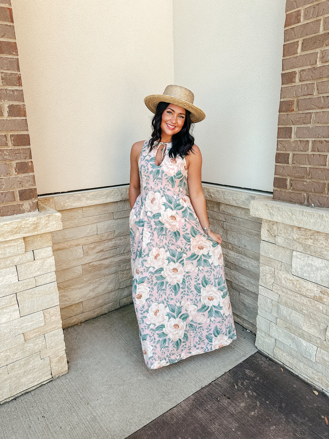 Callie Floral Maxi Dress