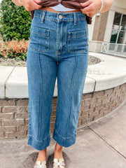 Pleats to Meet You Jeans