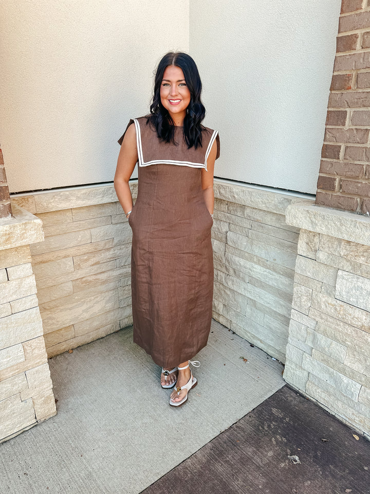 Bayside Sailor Maxi Dress