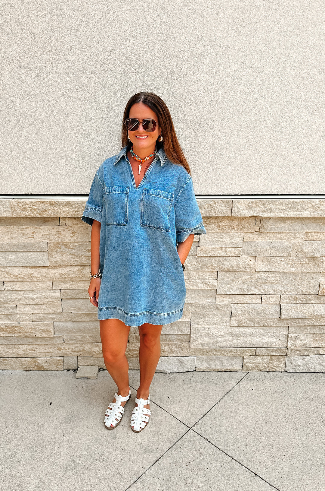 Darby Denim Dress
