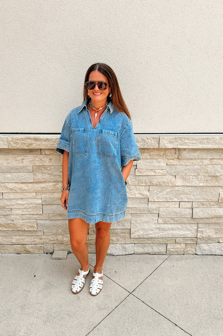 Darby Denim Dress