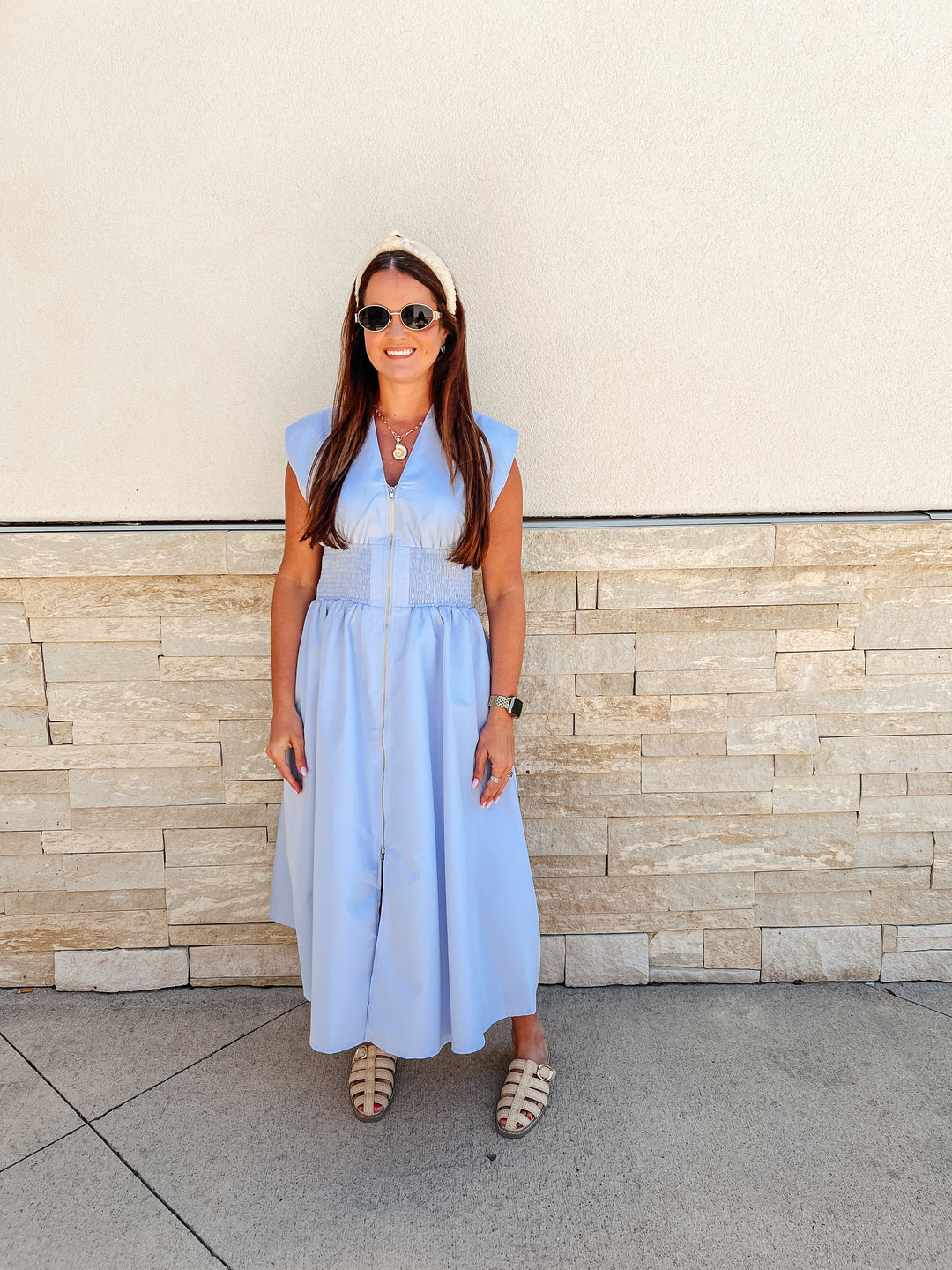 Summer Skies Maxi Dress
