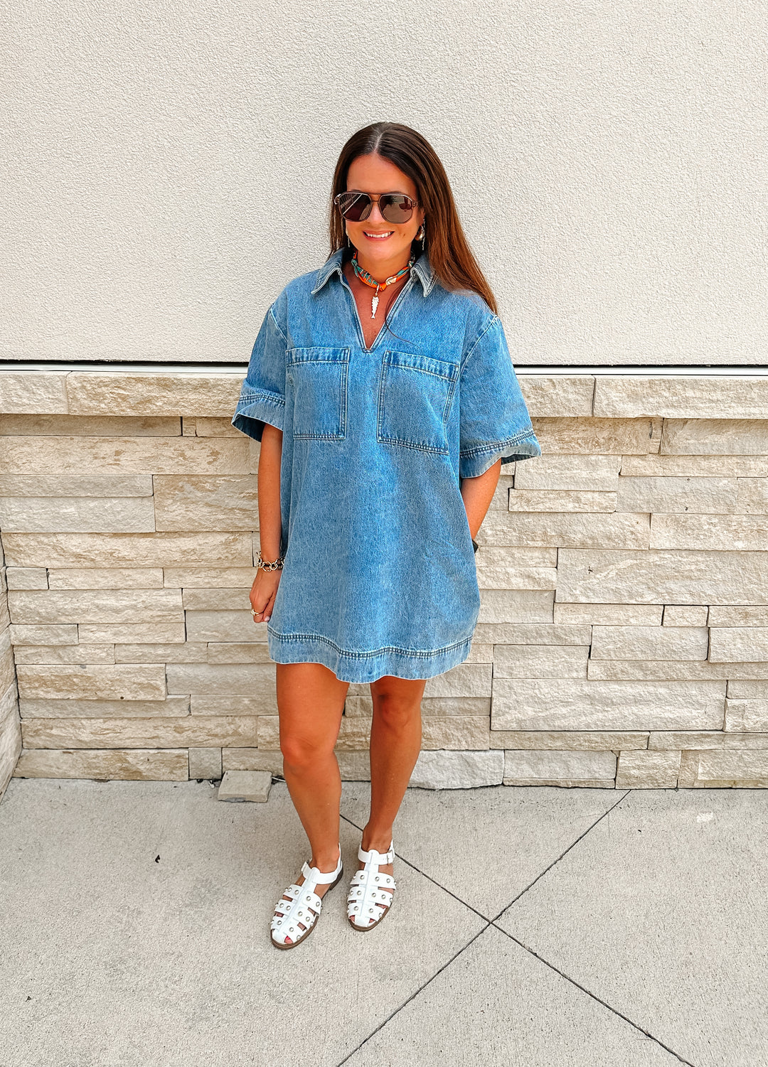 Darby Denim Dress