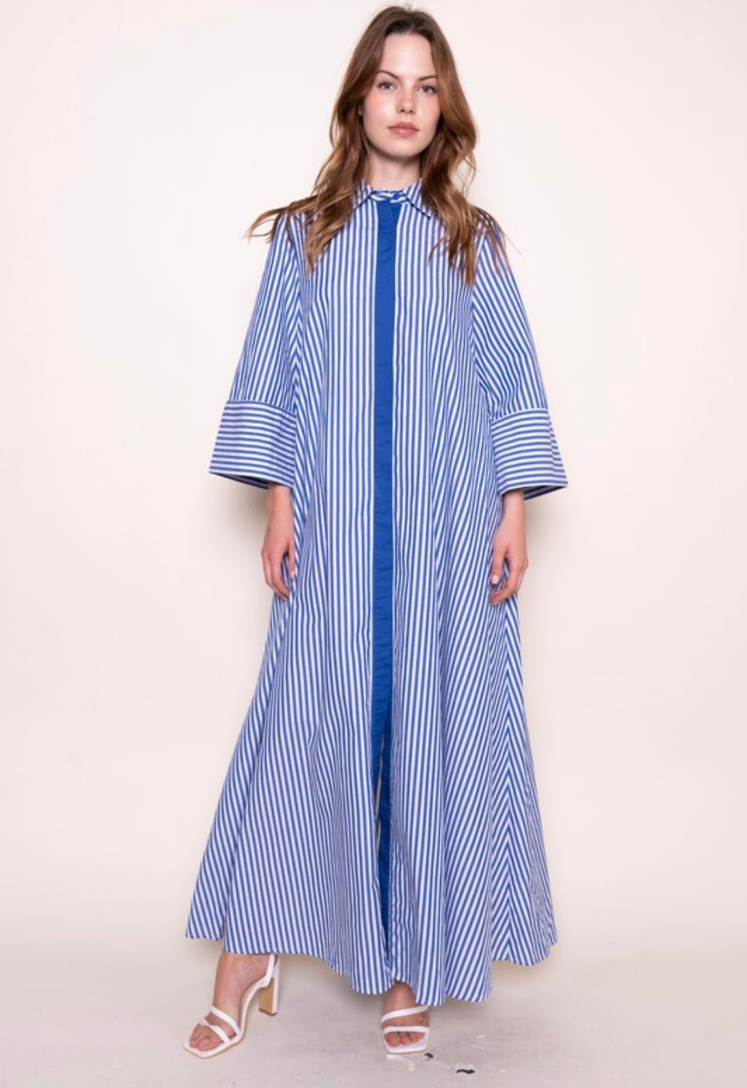 Boardwalk Striped Maxi dress