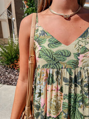 Paloma Pear Floral Maxi Dress