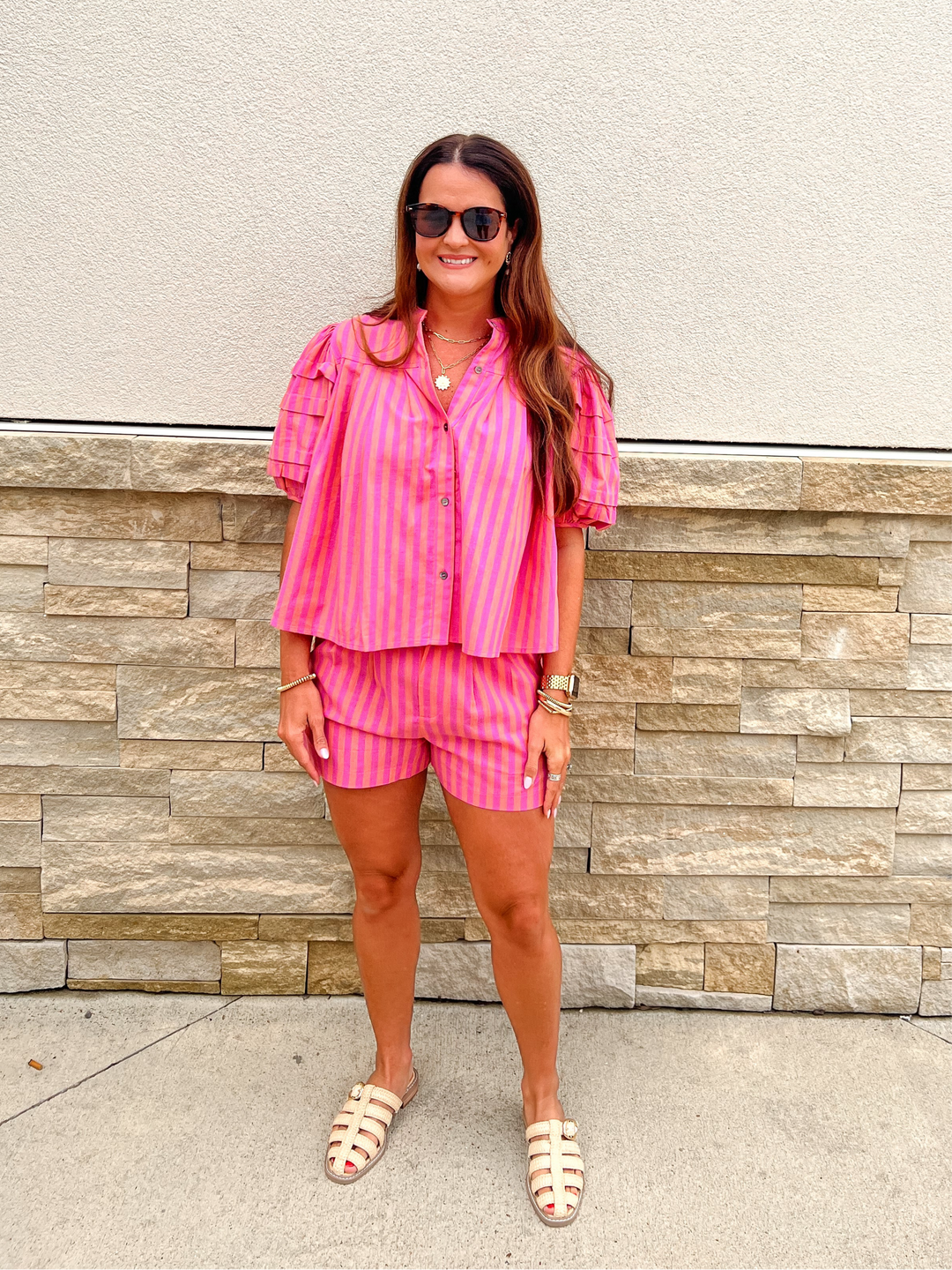 Cabana Stripe Shorts