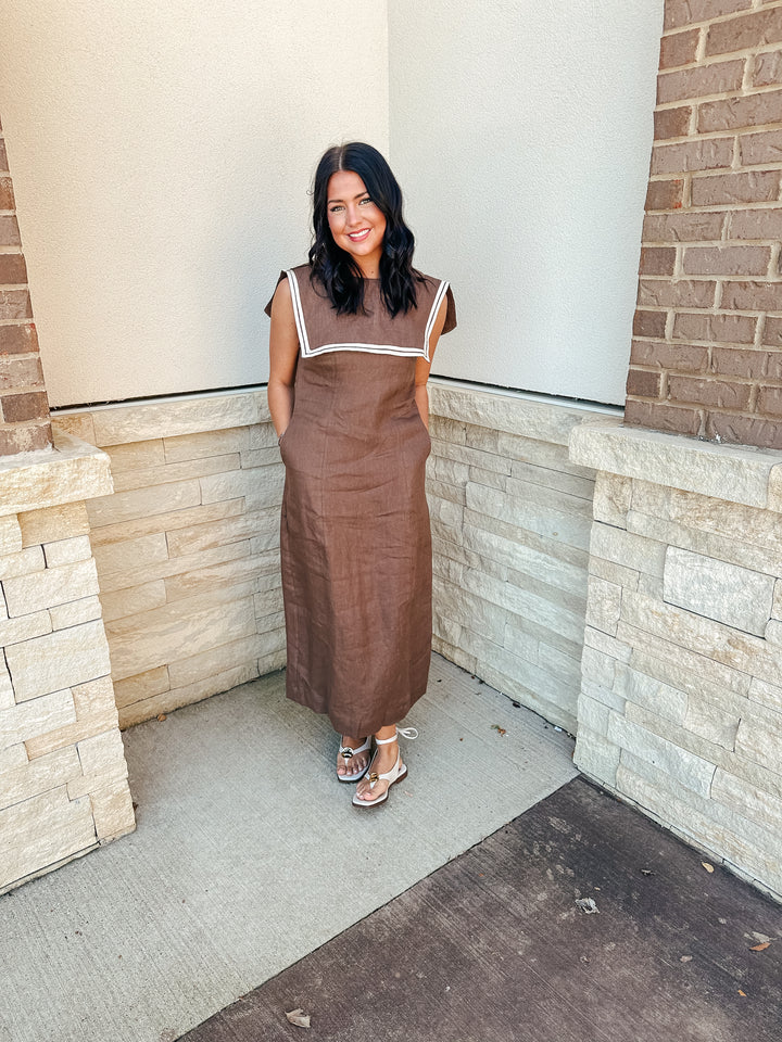 Bayside Sailor Maxi Dress