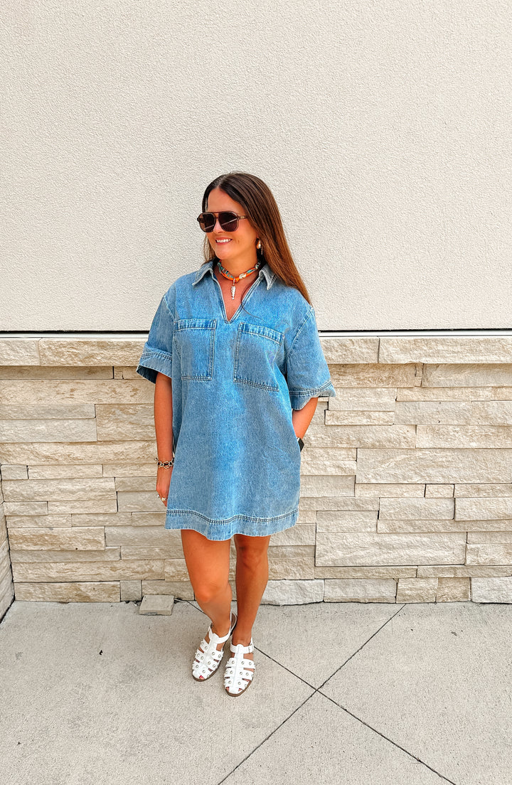 Darby Denim Dress