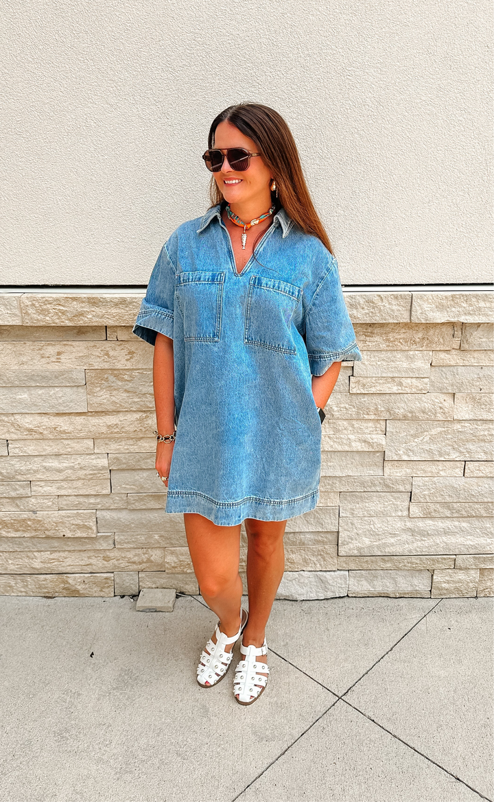 Darby Denim Dress