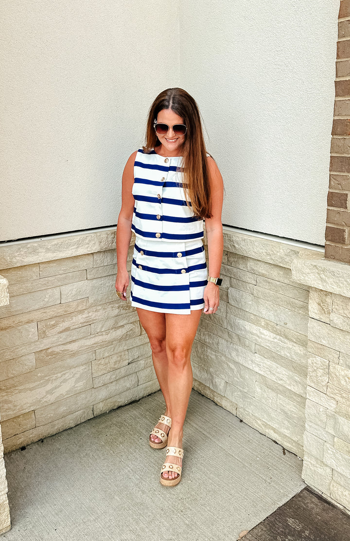 Nautical Skort