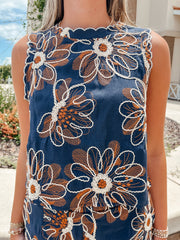 Retro Flower Top