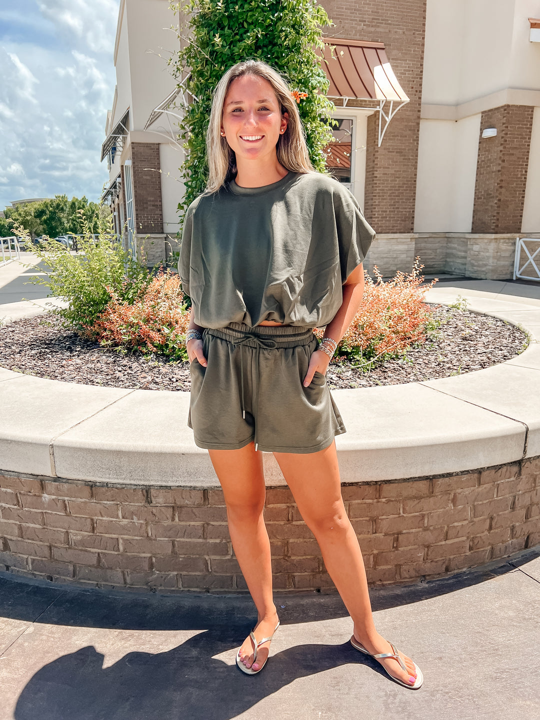 Amberly Bubble Athletic Set