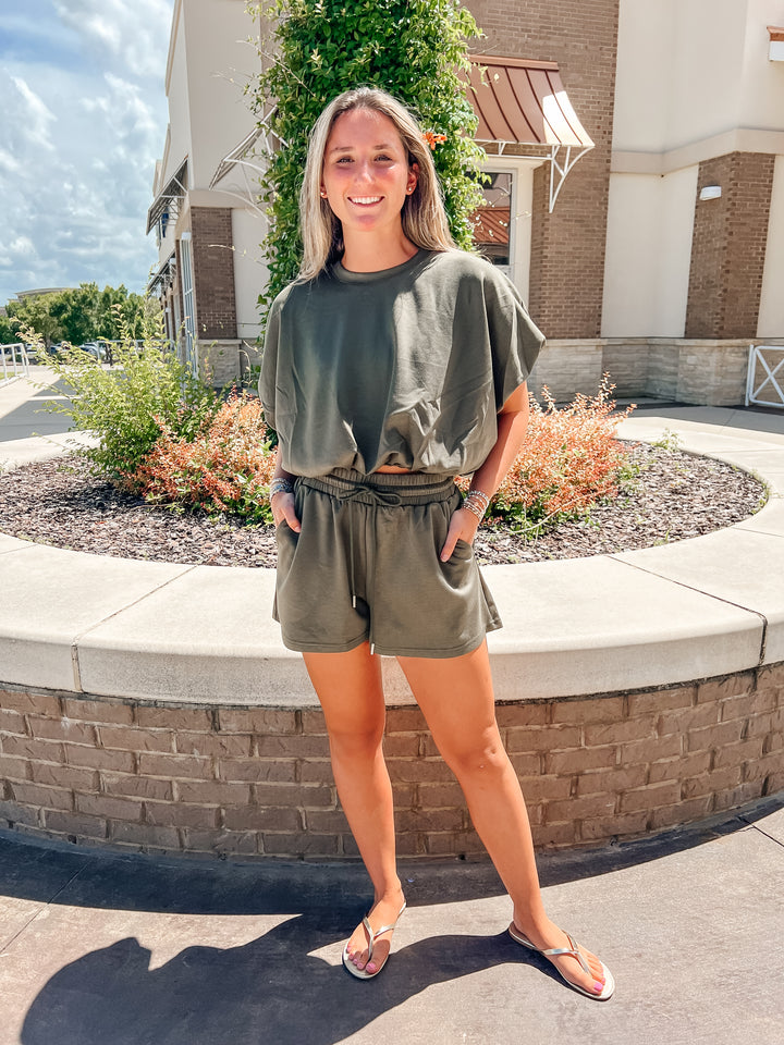 Amberly Bubble Athletic Set