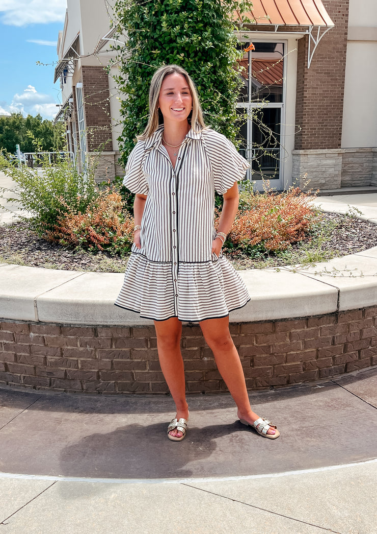 Stripe it Out Dress