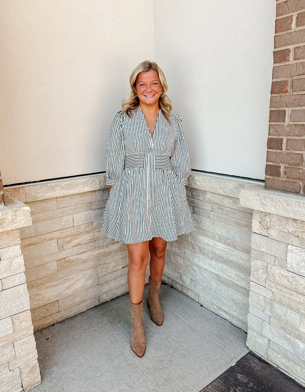 Going for Stripes Dress
