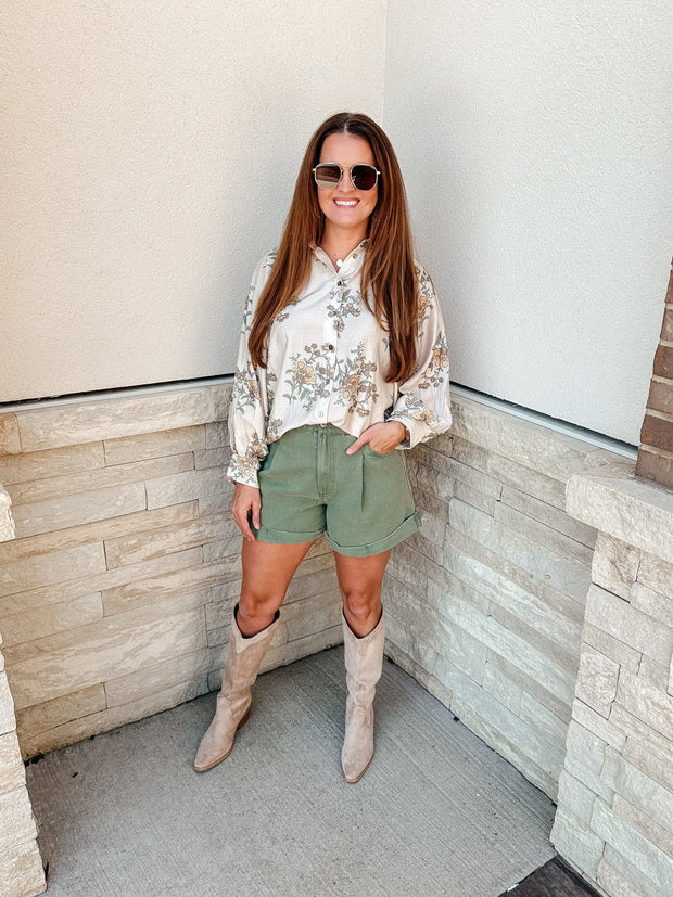 Vintage Floral Top
