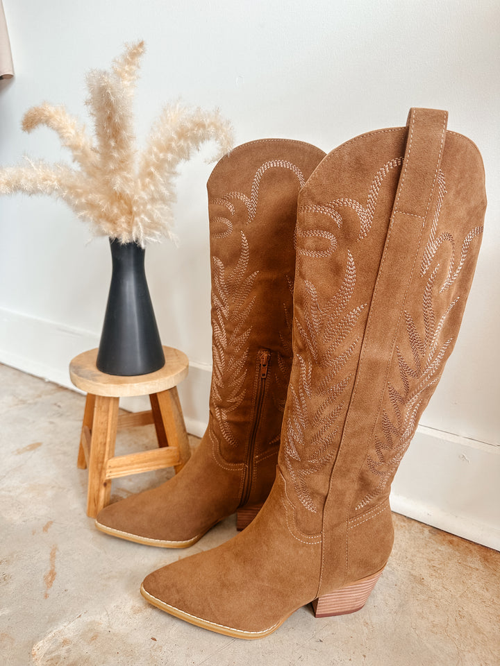 The Samara Boot- Brown