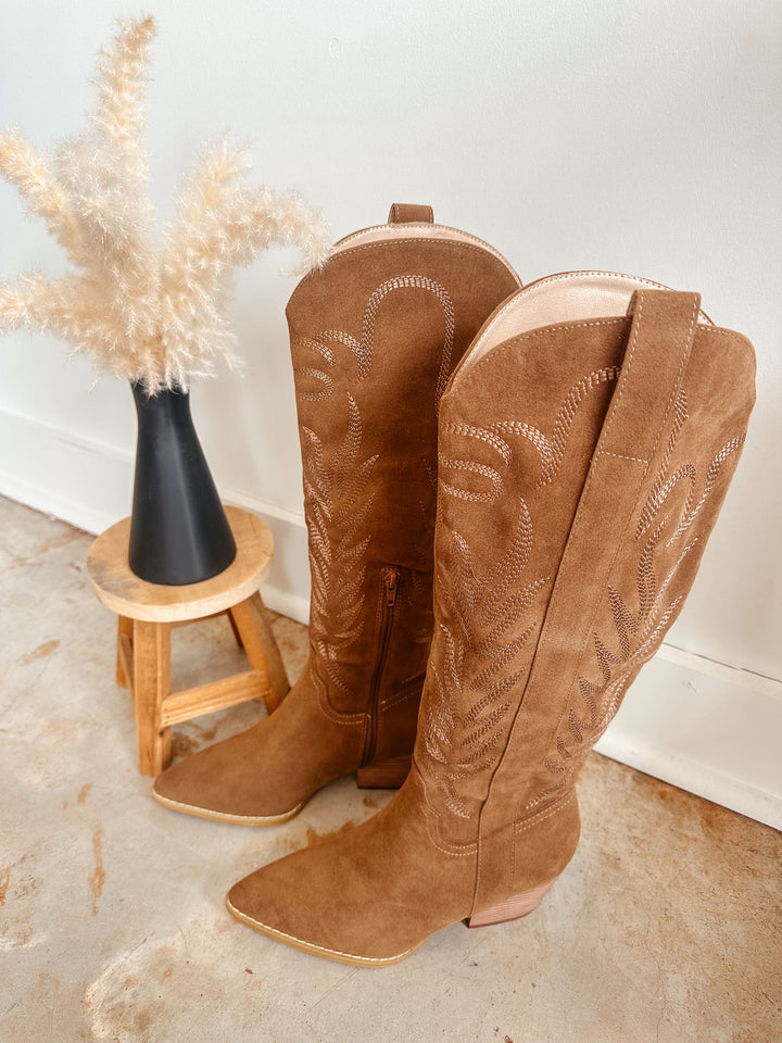 The Samara Boot- Brown