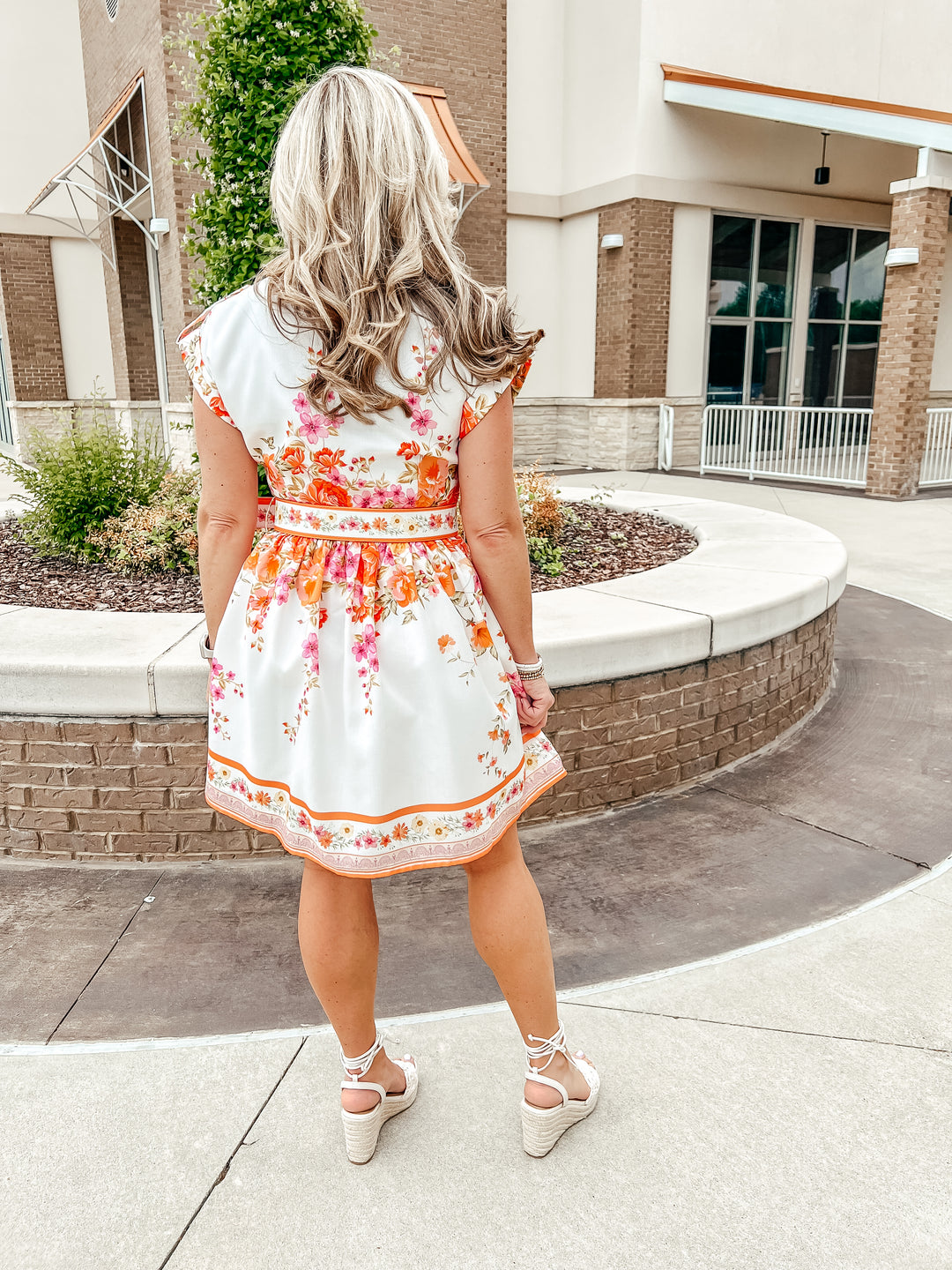 Jenni Floral Belted Mini Dress
