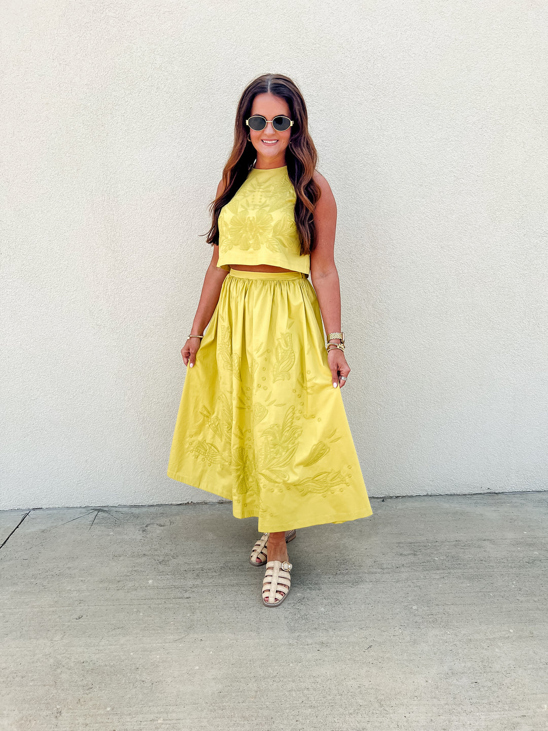 Lime Yours Crop Top