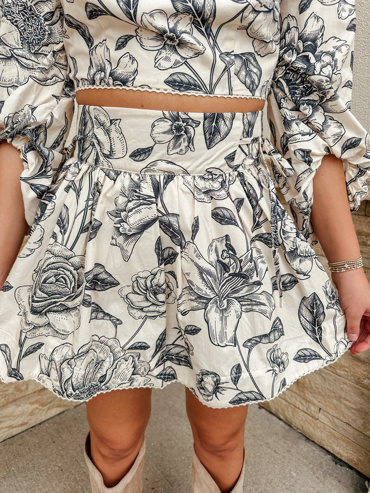 Floral Fun Skort