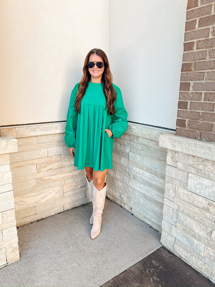 Here for Pleats Dress