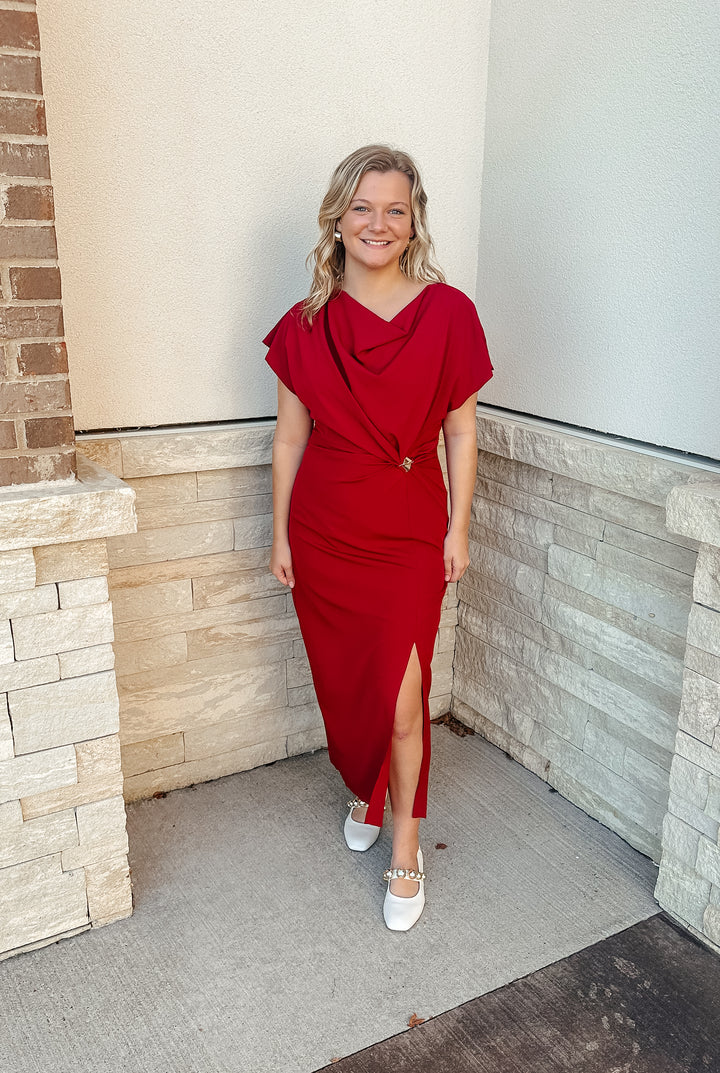Scarlet Midi Dress