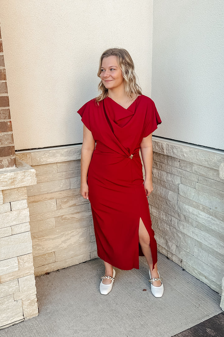 Scarlet Midi Dress
