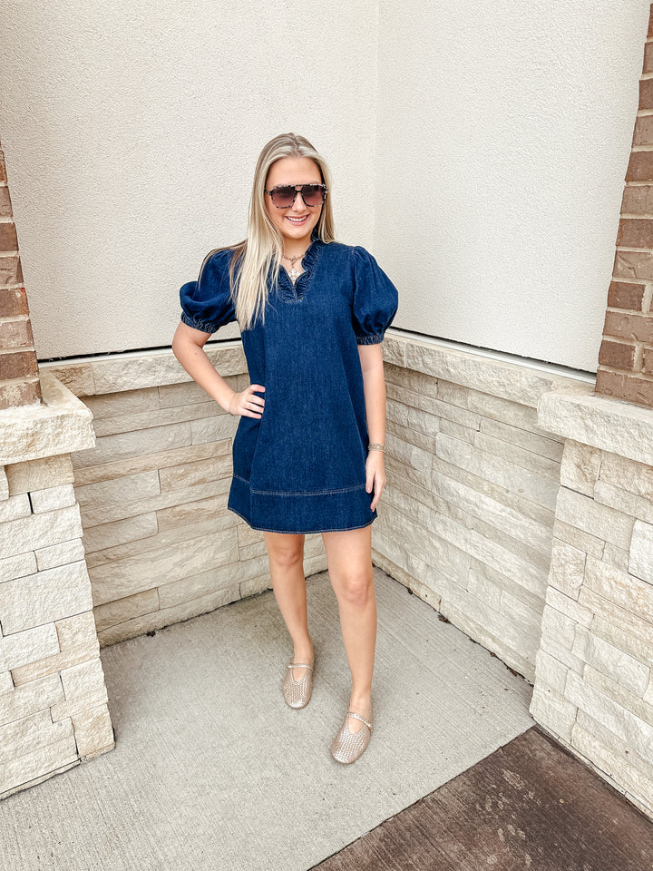 Denim Mini Dress