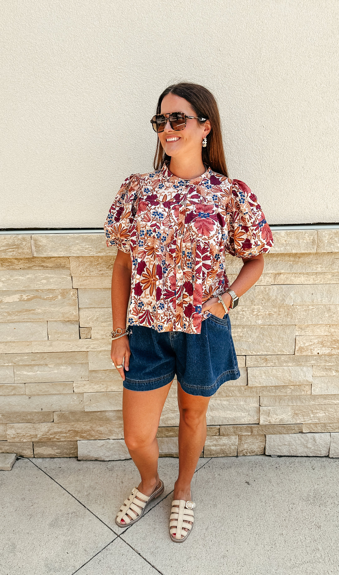 Autumn Bloom Top