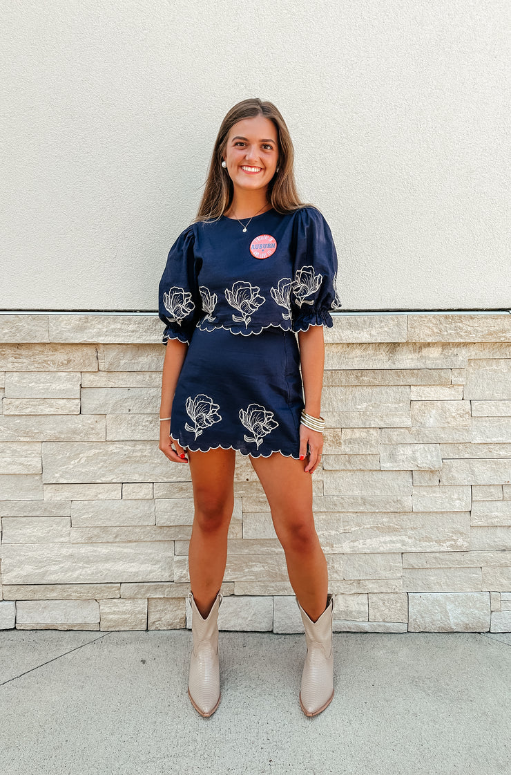 Mally Embroidered Skirt