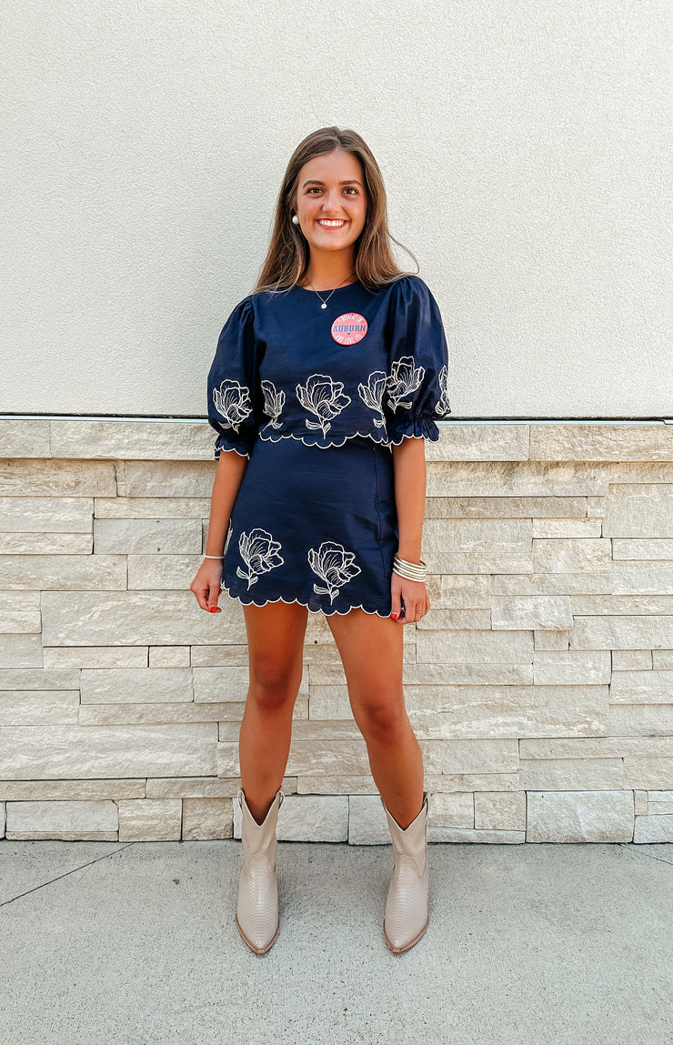 Mally Embroidered Skirt