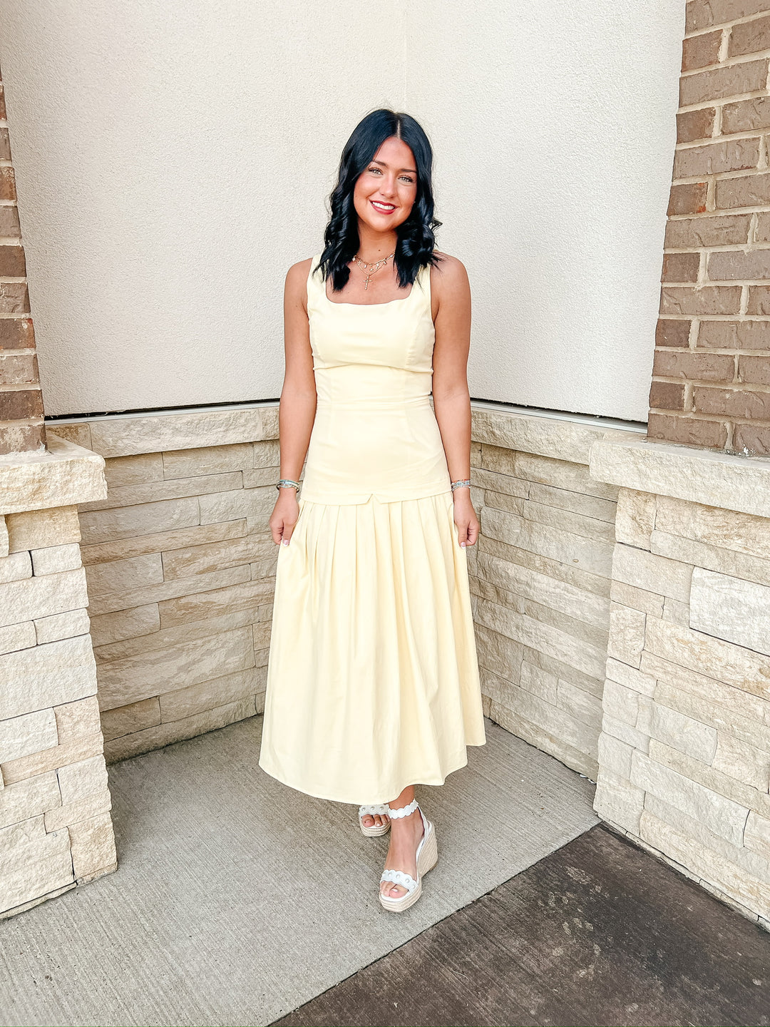 Butter Yellow Maxi Dress