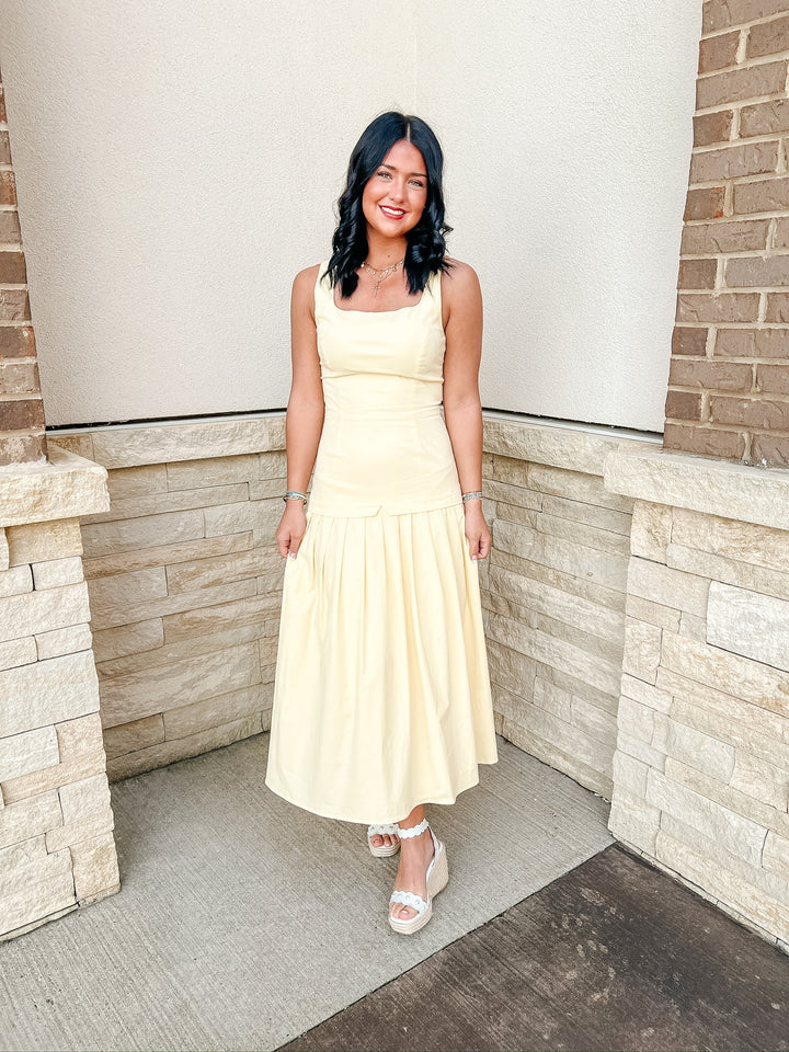 Butter Yellow Maxi Dress