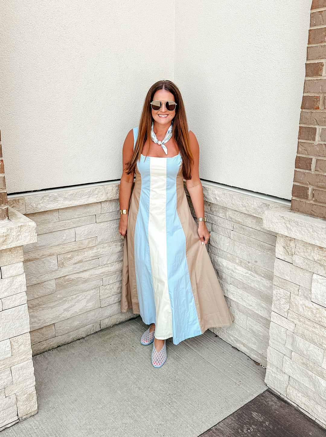 Coastal Stripe Maxi