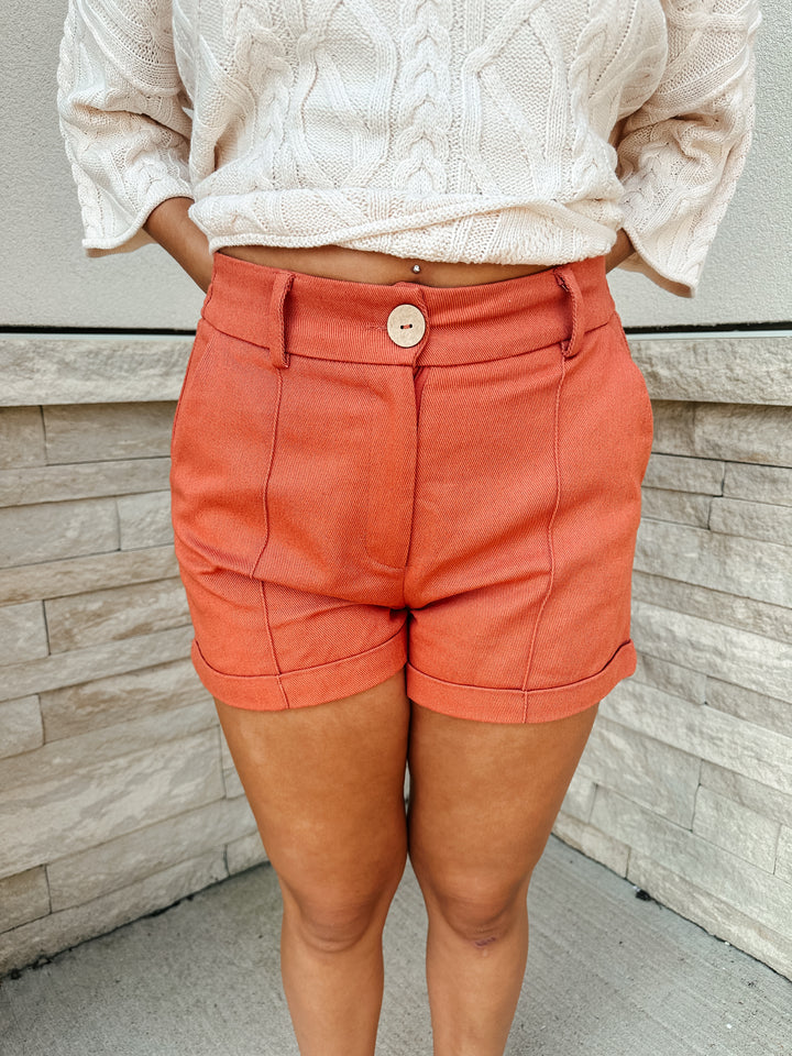 Pleats to meet you Shorts