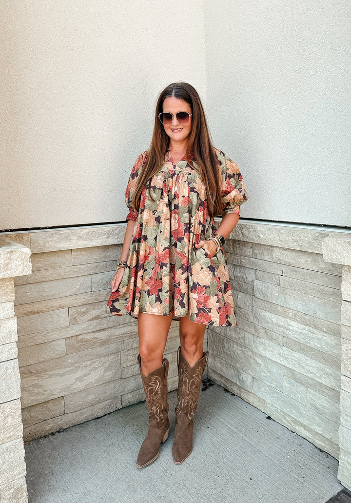 Fall is in the Air Dress