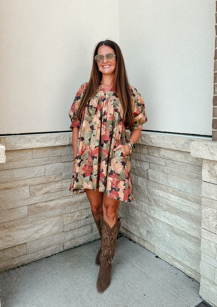 Fall is in the Air Dress