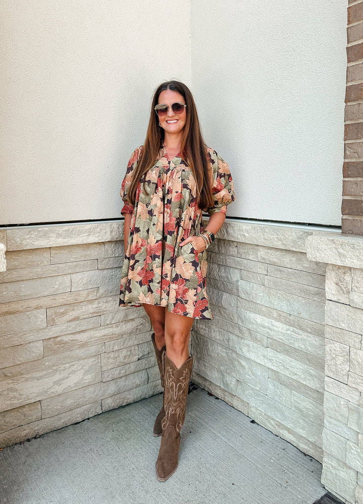 Fall is in the Air Dress