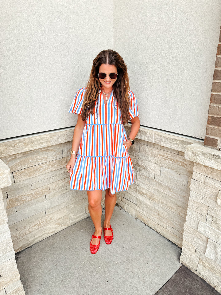Red White & Blue Dress