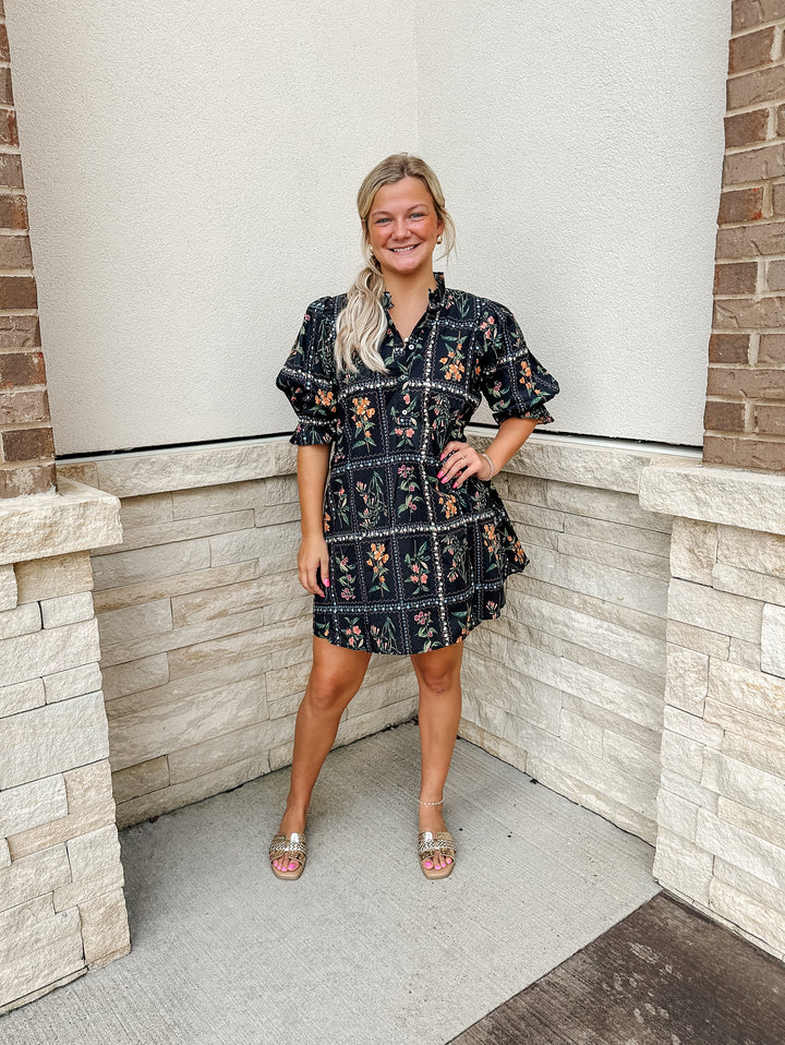 Floral Ruffle Dress