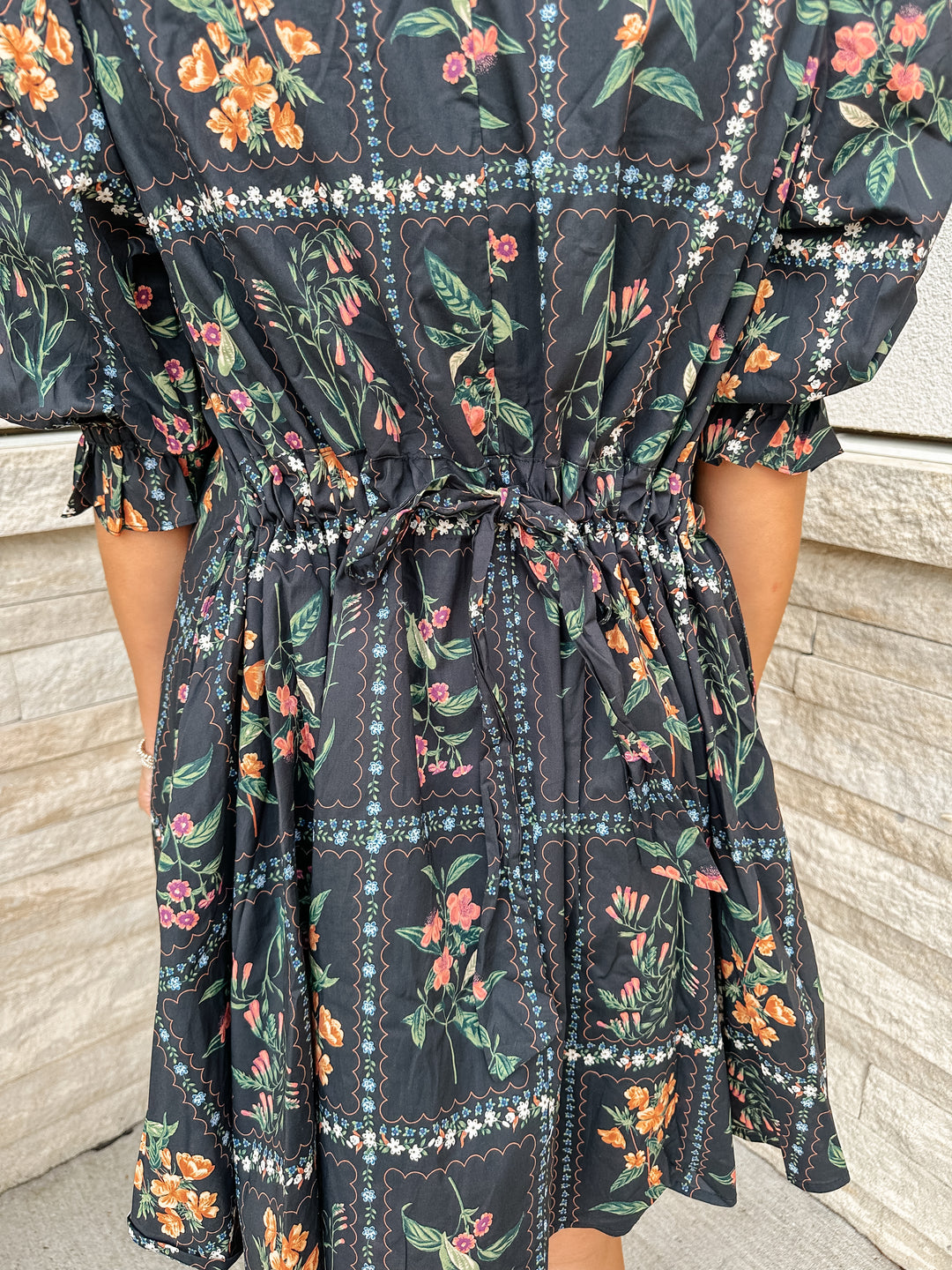 Floral Ruffle Dress