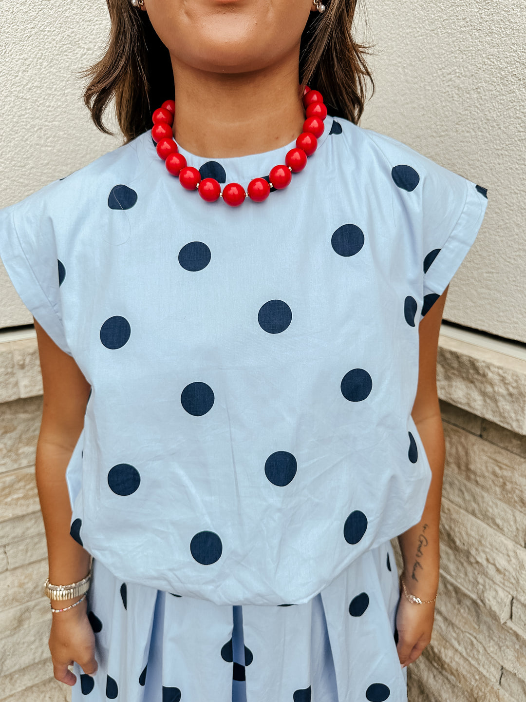 Polka Dot Top
