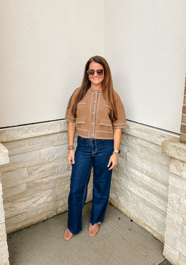 Just a Stitch Knit Cardigan