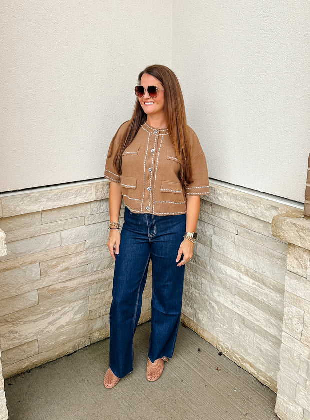 Just a Stitch Knit Cardigan